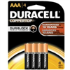 Battery Duracell AAA  4Pk Mn2400B4Z 0