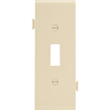 Wall Plate Mid Size Section Center 1 gang Ivory stc1v 0