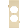 Wall Plate Mid Size Section Center Duplex Ivory stc8v 0