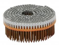 Air Nail Coil Plastic Ring Shank Galvanized  1-7/8"X.092 0° Gr151G  9M Box 0
