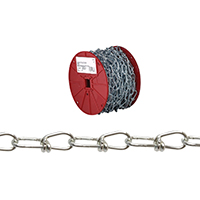 Chain Ft Double Loop #3 90Lb WLL 200' Spool (By-the-Foot) 072-3227N 0