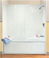 Tub Wall Kit*D* White Textured Jiffy 48-60"X30"X54", 101588-000-129-000 0