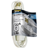 Extension Cord 16/2 White 6' OR660606 0