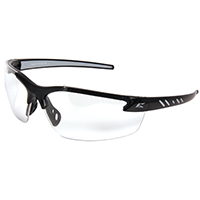 Safety Glasses Zorge Black Frame/Clear lenses DZ111-G2 0