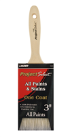 Paint Brush 1140 3" Project Select Wood Beaver Tail Handle 0