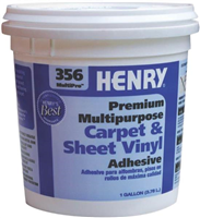 Adhesive Multipurpose Floor 1Gal Henry 12073 356-040 0