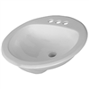 Sink Lavatory 19" China White Round 39 Elegance/23032010100 0