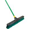 Broom Push w/ Handle 24" S Bulldozer w/Scraper Indoor/Outdoor Surfaces Quickie 00638 0