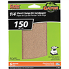 Sandpaper  6Pk-1/4 Sheet 150G Aluminum Oxide 5031 0