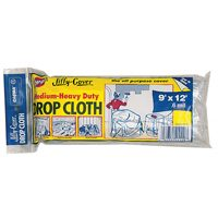 Drop Cloth Plastic  9'X12' .6Mil U-912- 48 0