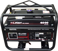 Generator*D*4000W Lf4000 Lifan 7Mhp Pro Recoil Start Commercial Grade 30Amp Mx 0