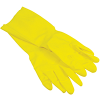 Gloves Latex Flock Lined Medium   69982 0