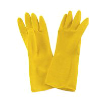 Gloves Latex Flock Lined Large 69983 0