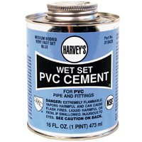 Cement Pvc 16Oz Wet Set Blue 018420-12 0