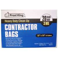 Trash Bags 42Gal 3.0M 20Cnt Contractor Fg-P9934-01A 0