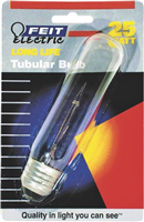 25-Watt*D* Dimmable T10 E26 Base Clear Incandescent Appliance Bulb BP25T10 0