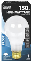150-Watt*D*Dimmable Frost A21 Household Bulb Medium Base Incandescent 150A 0