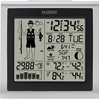 Thermometer Indoor Outdoor &  Atomic Clck Ws-9060U-It-Cbp/308-1451 0
