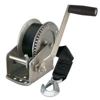 Trailer Winch With Strap 1500# 74329 0