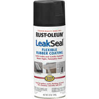 LeakSeal Flexible Rubber Coating Spray Black 265494 0
