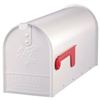 Mailbox Rural #1 White Steel E1100W00 0