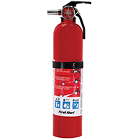 Fire Extinguisher Home1 Multi Purpose Ul 1A:10-B:C Rechargeable 5.3Lbs 0
