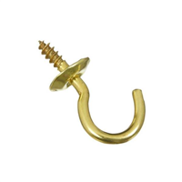 Hook Cup 3/4" Solid Brass N119-644 0