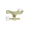 Door Stop Hinge-Pin Adjustable Brass Medium Duty N279-695 0