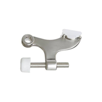 Door Stop Hinge-Pin Adjustable Satin Nickel Medium Duty N325-589 0