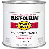 Paint Oil Base Enamel Satin White Rust-Oleum 7791730 0