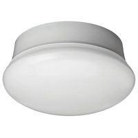 Light Fixture Ceiling White 7" Spin/No Chain 11.5W 830Lms 84Cri 0