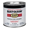 Paint Oil Base Enamel Flat Black Rust-Oleum 7776730 0