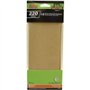 Sandpaper  6Pk-1/3 Sht 220G Aluminum Oxide 5040 0