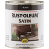 Paint Oil Base Enamel Satin Black Rust-Oleum 7777502 0