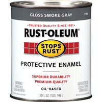 Paint Oil Base Enamel Smokey Gray Rust-Oleum 7786502 0