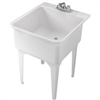Sink Laundry Tub Kit w/ Fauct & Legs 101040 0