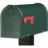 Mailbox Rural #1 Green Steel E1100G00 0