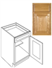 Kitchen Cabinet Country Oak Base 12" B12 Plywood Box 0