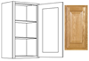 Kitchen Cabinet Country Oak Wall 15"X30" W1530 Plywood Box 0