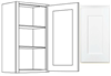 Kitchen Cabinet Luxor White Wall 12"X30" W1230 Plywood Box 0