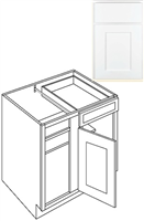 Kitchen Cabinet Luxor White Blind Base 36" Blb36 Plywood Box 0