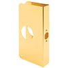 Door Reinforcer Polished Brass 1-3/8"X2-3/8"Bs U9547 0