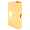 Door Reinforcer Polished Brass 1-3/4"X2-3/4"Bs U9550 0