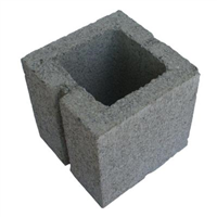 Concrete Half Block 8x8x8 801001100 0
