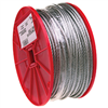 Cable Ft Uncoated Wire 1/8" 340Lb WLL 500' Spool (By-the-Foot) 700-0427 0