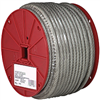 Cable Ft Coated Wire 3/32" 184Lb WLL 250' Spool (By-the-Foot) 700-0397 0