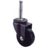 Floor Care Caster Stem Plastic Black Swivel 2" Jc-D08 0