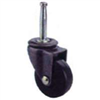 Floor Care Caster Stem Plastic Black Swivel 2" Jc-D08 0