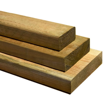 Treated Lumber & Wood